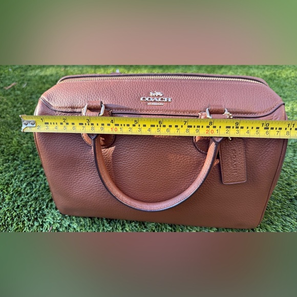 Coach Brown Leather Satchel - Picture 3 of 5